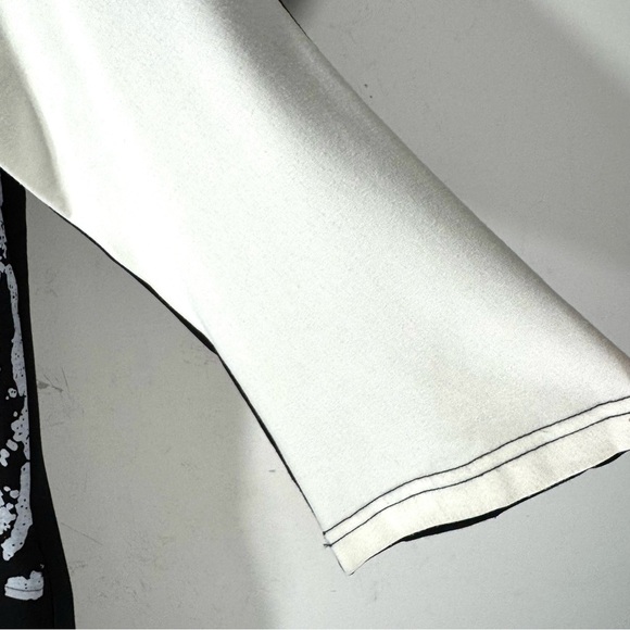 Fashion Concepts Knit Artsy Midi Dress black and white - Picture 5 of 10